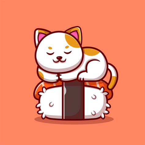 Cute Cat Sushi