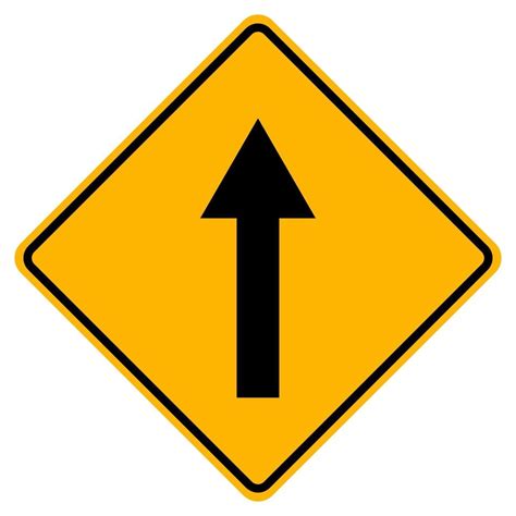 Go Straight Traffic Sign On White Background 2227095 Vector Art at Vecteezy