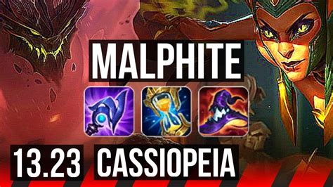 Malph Vs Cassio Top Solo Kills Legendary Na Master