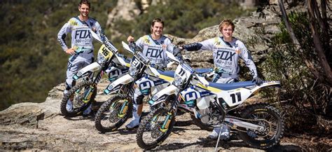 Factory Husqvarna Announce Three Rider Lineup Australasian Dirt Bike