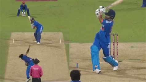 Ind Vs Afg Watch Rinku Singh And Rohit Sharma Hit Runs In The Final