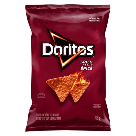 Doritos Spicy Nacho Tortilla Chips 235 G Giant Tiger