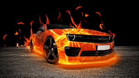 Fire Cars Wallpapers - Wallpaper Cave