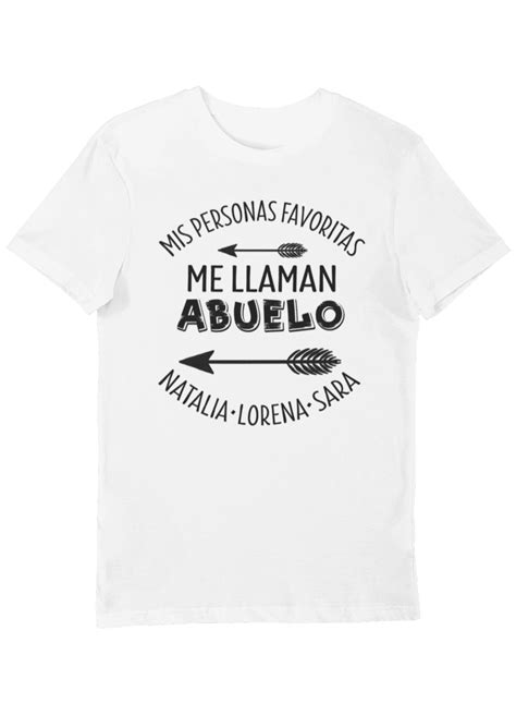 Camiseta Me Llaman Abuelo Nombres Personalizados