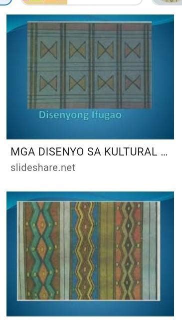 Mga Disenyong Etniko Ng Ifugao Brainlyph