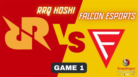 RRQ HOSHI ID VS FALCON ESPORTS MM GAME 1 SnapdragonProSeries YouTube