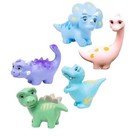 5pcs Miniature Dinosaur Figurine Micro Landscape Dinosaur Miniature