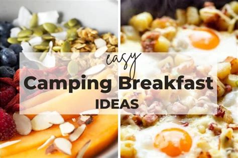 12 Easy Camping Breakfast Ideas Sharp Aspirant