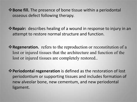 Periodontal regeneration | PPTX
