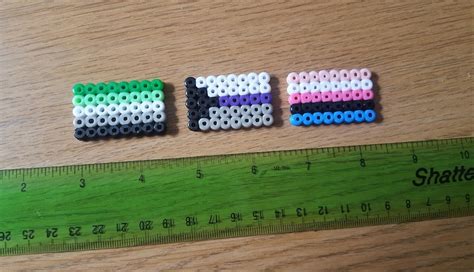 Lgbt Pride Flag Pixel Art Badge Keychain Magnet Phone Charm Etsy