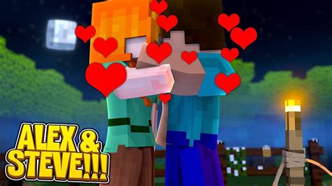 Minecraft Alex And Steve Wedding Wallpapers Wallpaper Cave