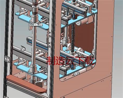 自动化丝杠升降机3d模型3d模型下载三维模型solidworks模型 制造云 产品模型