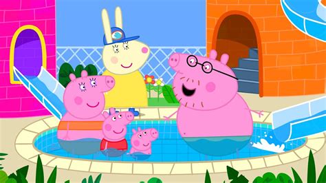 The Trip To The Water Park Peppa Pig Official Full Episodes Youtube