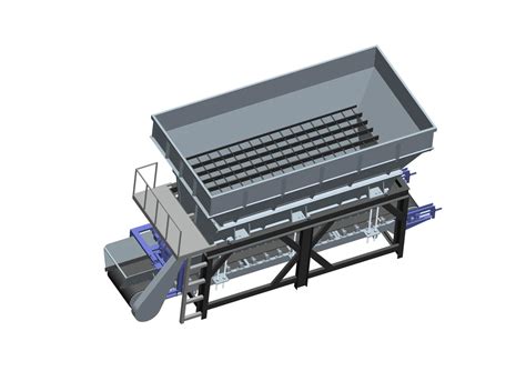 Heavy Duty Belt Weighing Hopper Feeder Use For Ceramics Tiles Plant