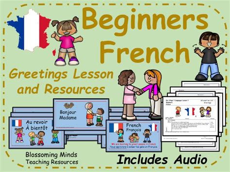 French Greetings Lesson And Resources Teaching Resources