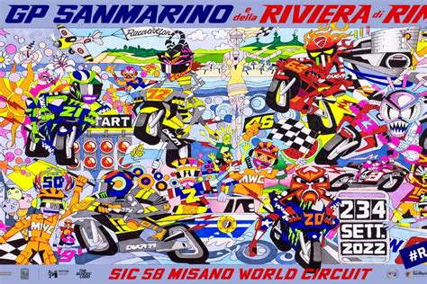 San Marino Grand Prix Poster Officially Revealed MotoGP