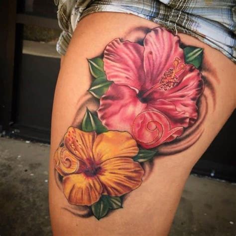 100 Stunning Hibiscus Tattoos Tattoo Inspiration Their Meanings