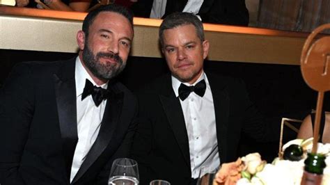 Matt Damon Y Ben Affleck Protagonizarán Rip Un Filme De Suspense