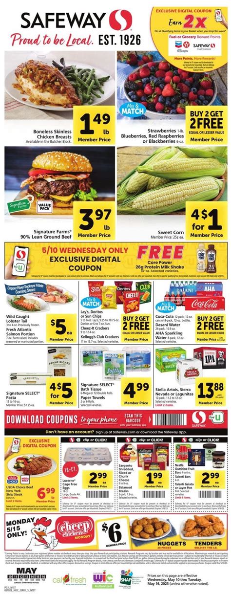 Safeway Weekly Ad Sale May Weeklyads