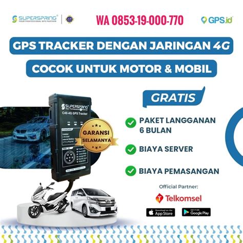 GPS Tracker Pelacak Mobil Motor SuperSpring GPS Tracker Pelacak Mobil