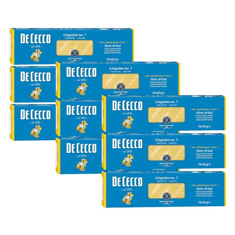 De Cecco Pasta Linguine Pasta 16 Oz Pack Of 9 Walmart