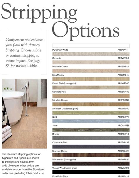 Amtico Signature Stripping Options