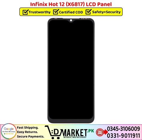 Infinix Hot 12 LCD Panel Unit Combo 2025 Exclusive