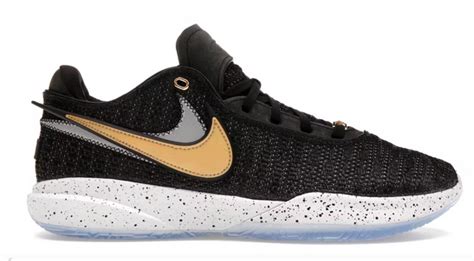 Nike LeBron 20 Black Metallic Gold – shoegamemanila