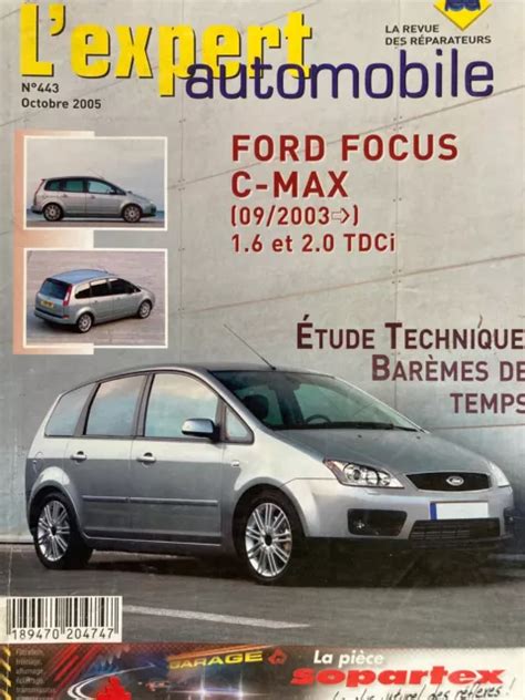 Revue Technique Ford Focus C Max L V Tdci Cv Et L V Tdci