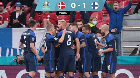 Finlandia Logra Primera Victoria En Una Euro Ante Sacudida Dinamarca