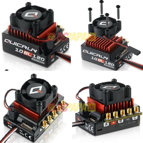 Hobbywing Quicrun 10bl120 120a Brushless Sensored Motor Esc Rc Papa