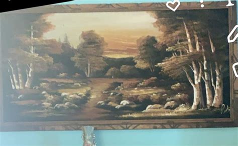 Original Bob Ross Painting Rbobross