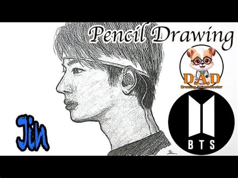 BTS BTS 진의 전역 축하 연필로 그리는 특별한 순간 방탄소년단 Jin YouTube