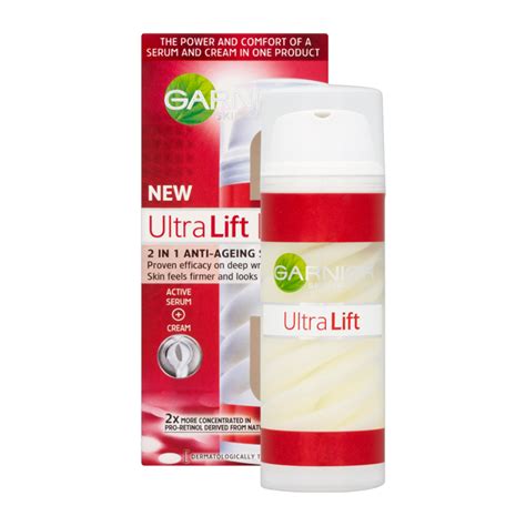 Garnier Skin Naturals Ultra Lift Serum Cream 2in1 Anti Ageing