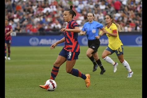 Sophia Smith Scores Twice As Uswnt Blanks Colombia