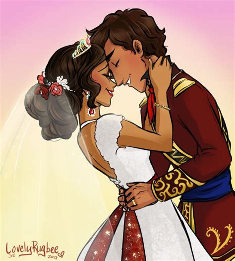 Happily Ever After Presenting Queen Elena Of Avalor And Wizard King Mateo Y’all Knew This Was