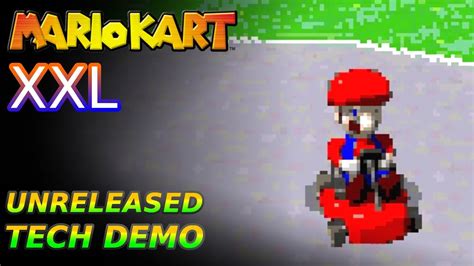 Mario Kart XXL A Goofy Unreleased Tech Demo YouTube