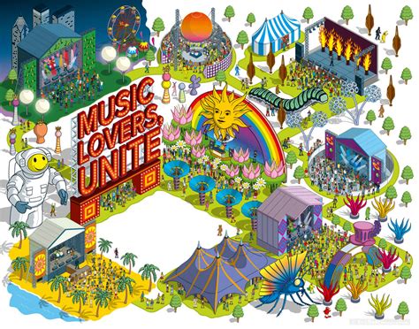Rod Hunt / Illustration Portfolios - Detailed Isometric Illustrations ...