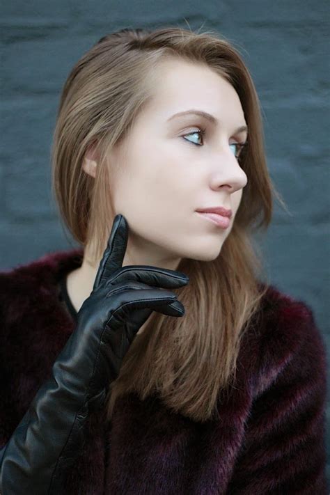 Personal Style Blog By Diana Marks Merlot Fur Leather Gloves Elegant Gloves Black Leather