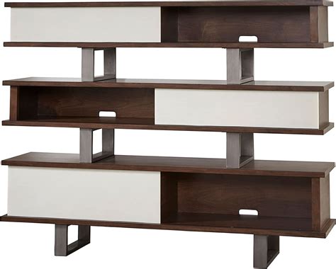 Amazon A R T Furniture Epicenters Silver Lake Brown Wood Console