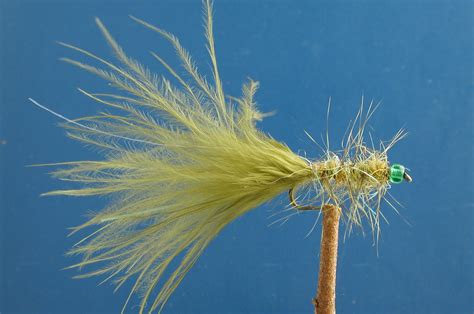 Greenbead Woolly Bugger Fly Fishing Flies With Fish Flies Uk