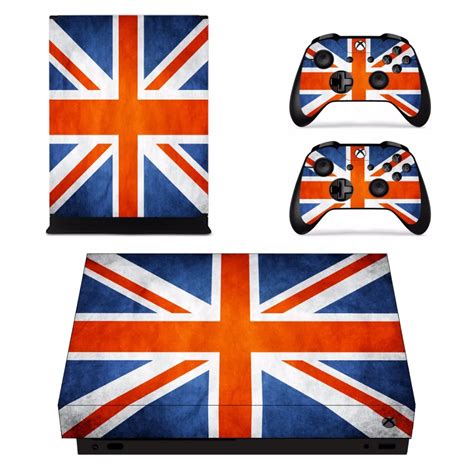 Custom Design Skin Sticker Decal For Microsoft Xbox One X Console and 2 ...