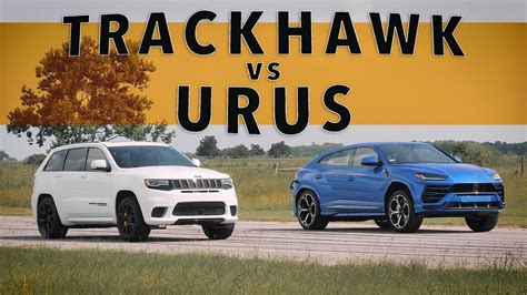 Lamborghini Urus Vs Jeep Trackhawk Duelo Por El T Tulo De Suv M S