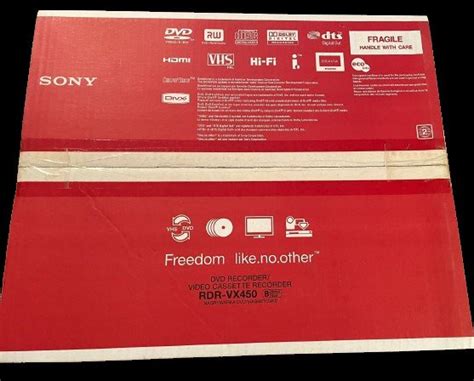 Sony Rdr Vx450 Registratore Dvd Vhs Cd Player Catawiki
