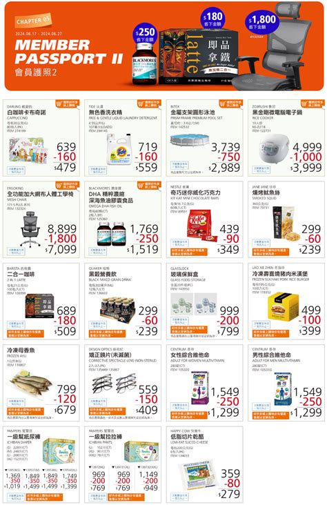 【好市多8月優惠】2024年costco特價商品！優惠商品dm、時間 奇奇筆記