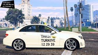 Mercedes Benz AMG C63 Türk Taksi GTA 5 Mods