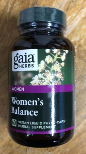 Gaia Herbs Womens Balance Helps Maintain Healthy Hormone Balance And