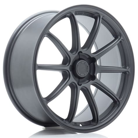 JR Wheels SL04 19x8 ET20 40 5H BLANK Matt Gun Metal JR