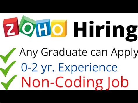 Zoho Off Campus Drive 2023 2022 2021 2020 2019 2018 Batch Latest