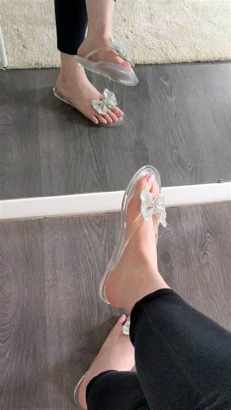 Paige ♡ On Twitter My Pretty Pink Toes Look So Cute With These Clear